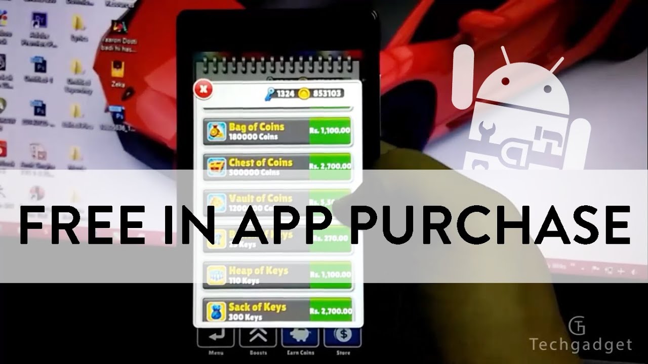 free in app purchases hack